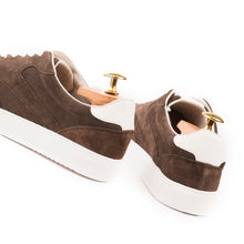 Load image into Gallery viewer, Modern Comfort Sneakers - Brown/White