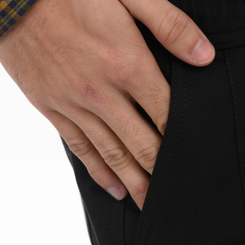 Nomad Cargo Jog Pants - Black