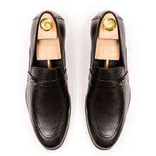 Load image into Gallery viewer, Signature Leather Loafers - Black