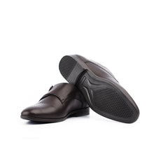 Load image into Gallery viewer, Double Monk Strap Loafers-Brown
