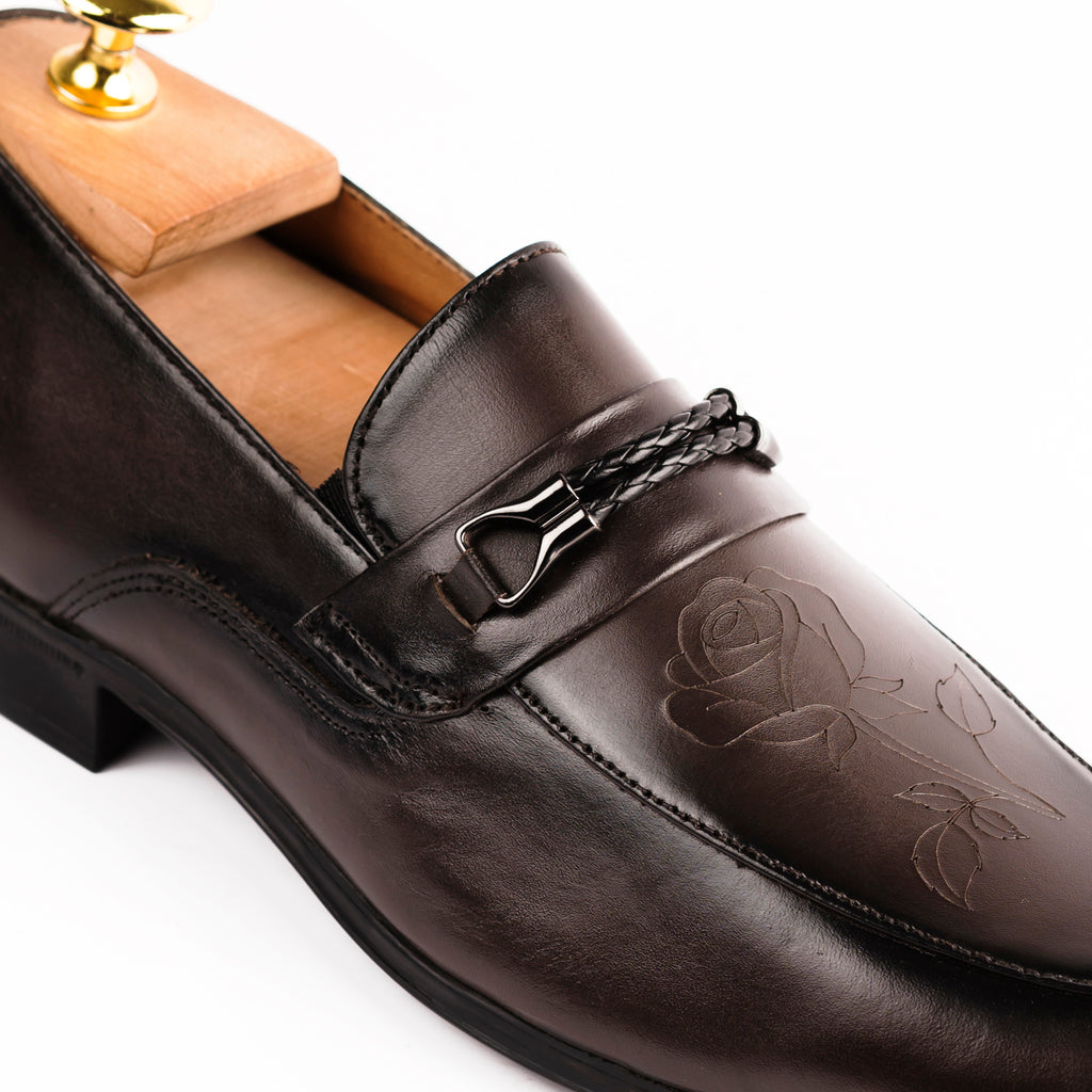 Bold Flair Loafers-Coffee