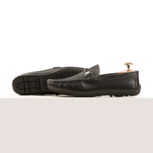Load image into Gallery viewer, Buffalo Leather Moccasins - Black