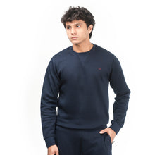 Load image into Gallery viewer, Ribbed Navy Sweatshirt