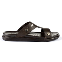 Load image into Gallery viewer, Casual Leather Slippers-Brown