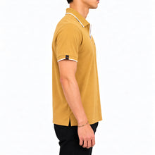 Load image into Gallery viewer, Jacquard Collar Polo - Mustard