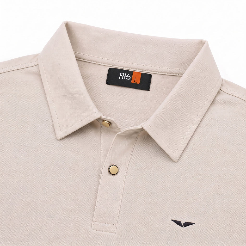 Prime Jersey Polo - Beige