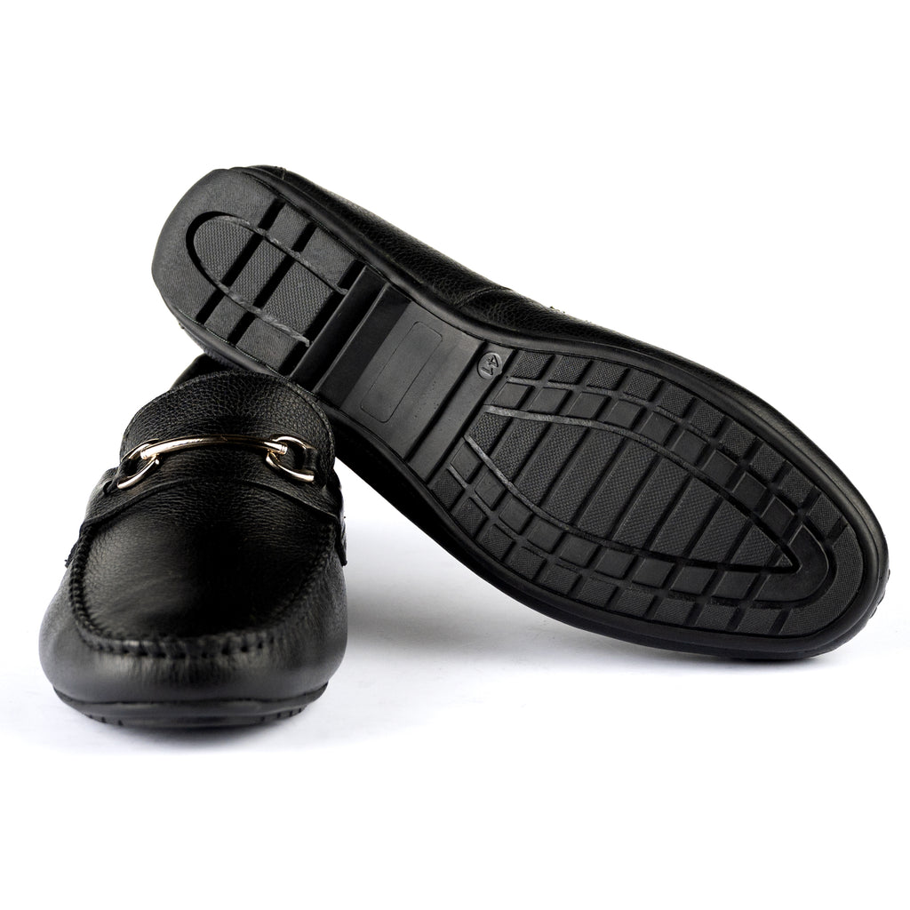 Premium Gun Metal Moccasin