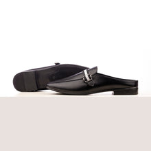 Load image into Gallery viewer, Urban Luxe Half Moccasins - Black