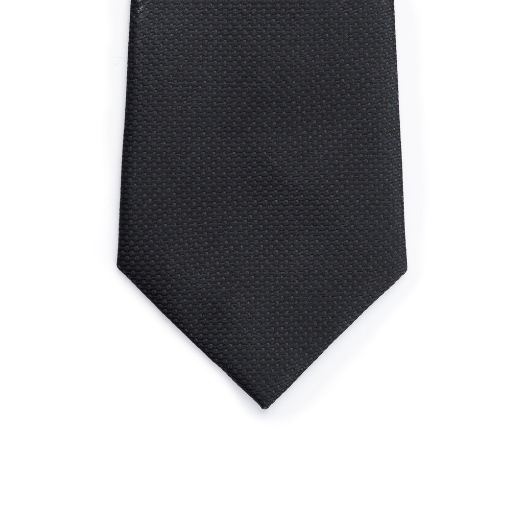 Plain Black Tie