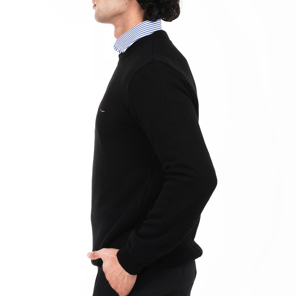 Full Sleeves Sweater-Black
