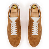 Modern Comfort Sneakers - Tan Suede