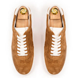 Modern Comfort Sneakers - Tan Suede