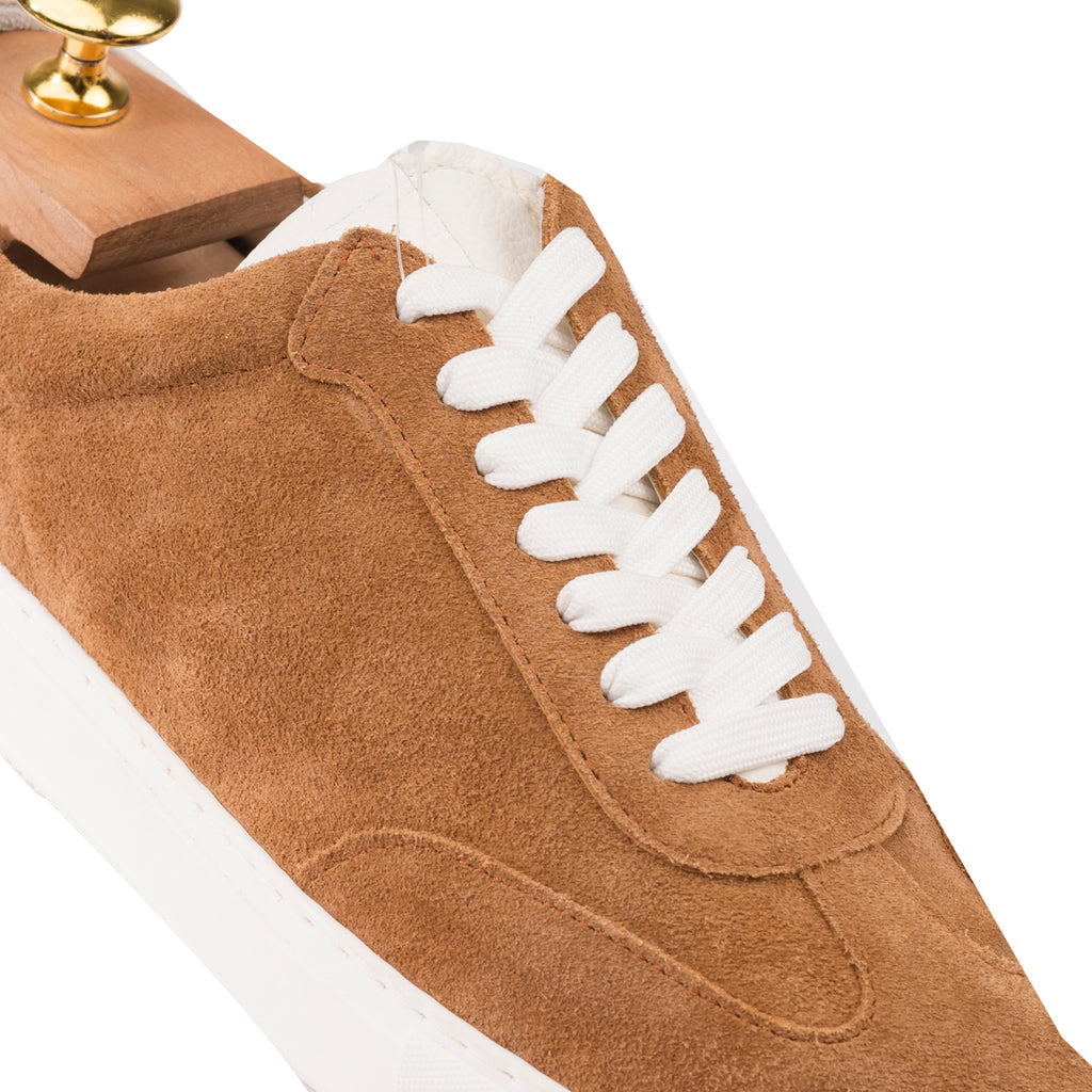 Modern Comfort Sneakers - Tan Suede