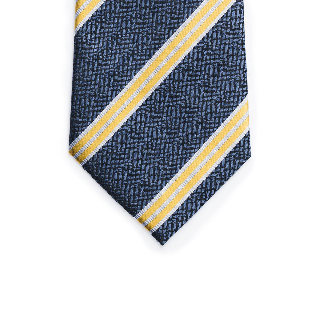 Golden Striped Tie