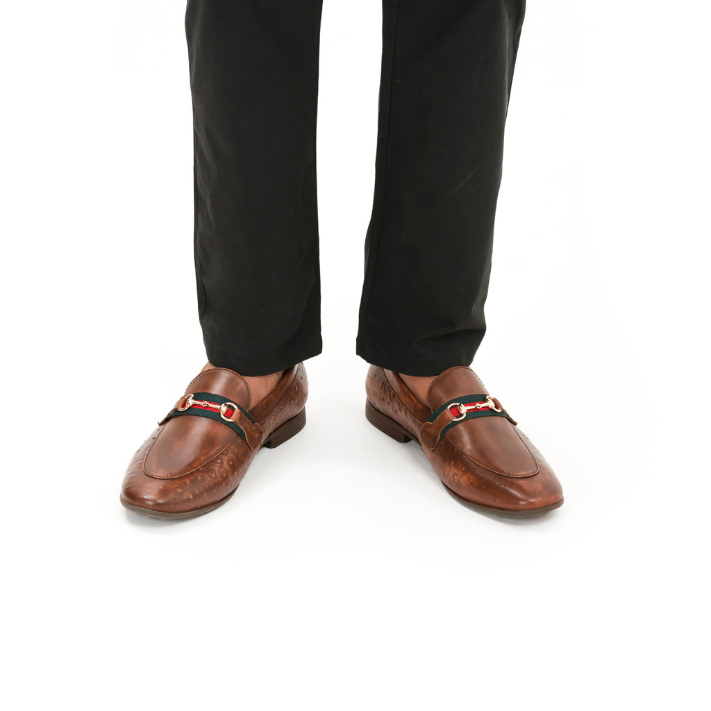 Regal Horse-Bit Buckled Loafers - Brown