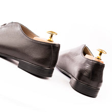 Load image into Gallery viewer, Classic Stitch Detail Leather Loafers - Brown