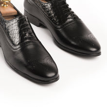 Load image into Gallery viewer, Executive Brogue Oxfords - Black