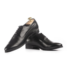 Load image into Gallery viewer, Executive Brogue Oxfords - Black