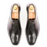 Executive Wingtip Oxfords - Black