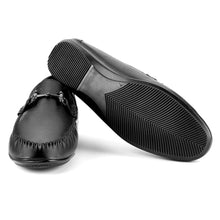 Load image into Gallery viewer, Stylish Buckled Moccasin-Black