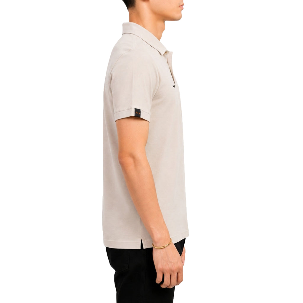 Prime Jersey Polo - Beige