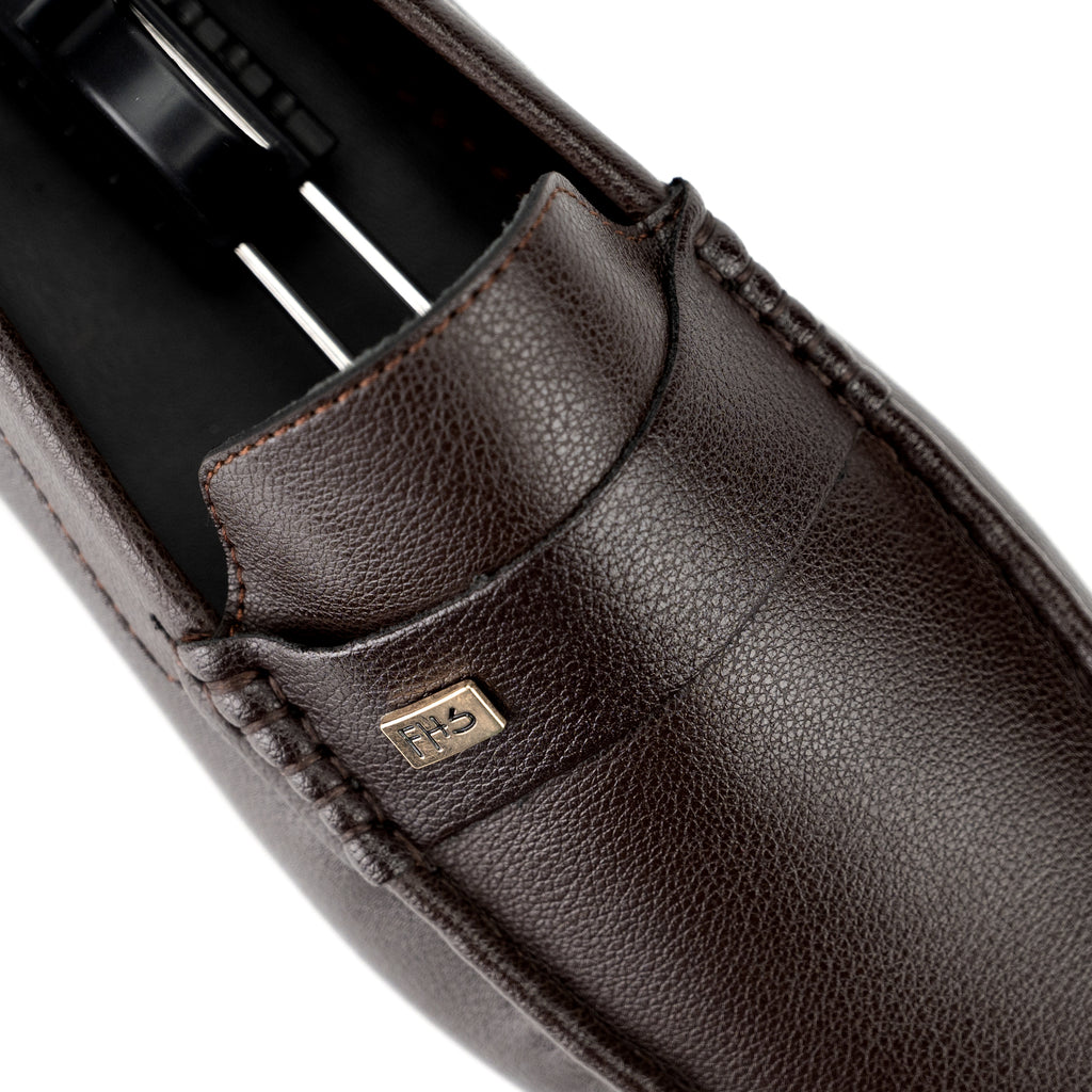 FHS Strapped Moccasins-Brown