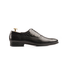 Load image into Gallery viewer, Executive Brogue Oxfords - Black