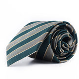 Olive Striped Tie