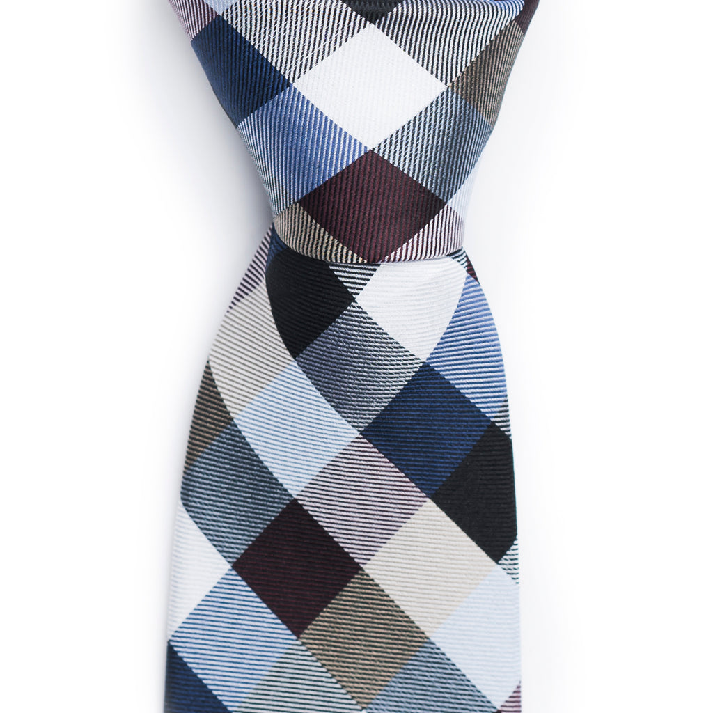 Multi Checkered Tie
