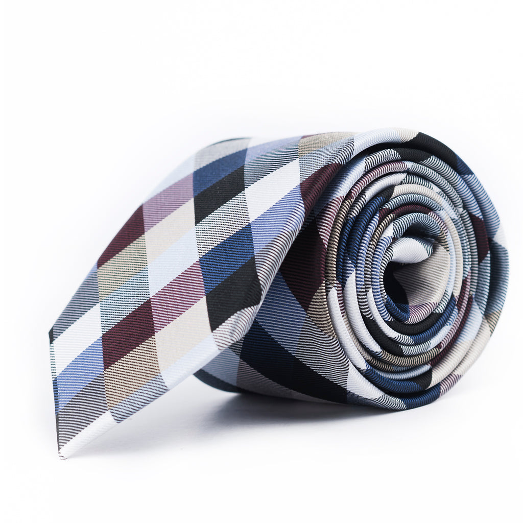 Multi Checkered Tie