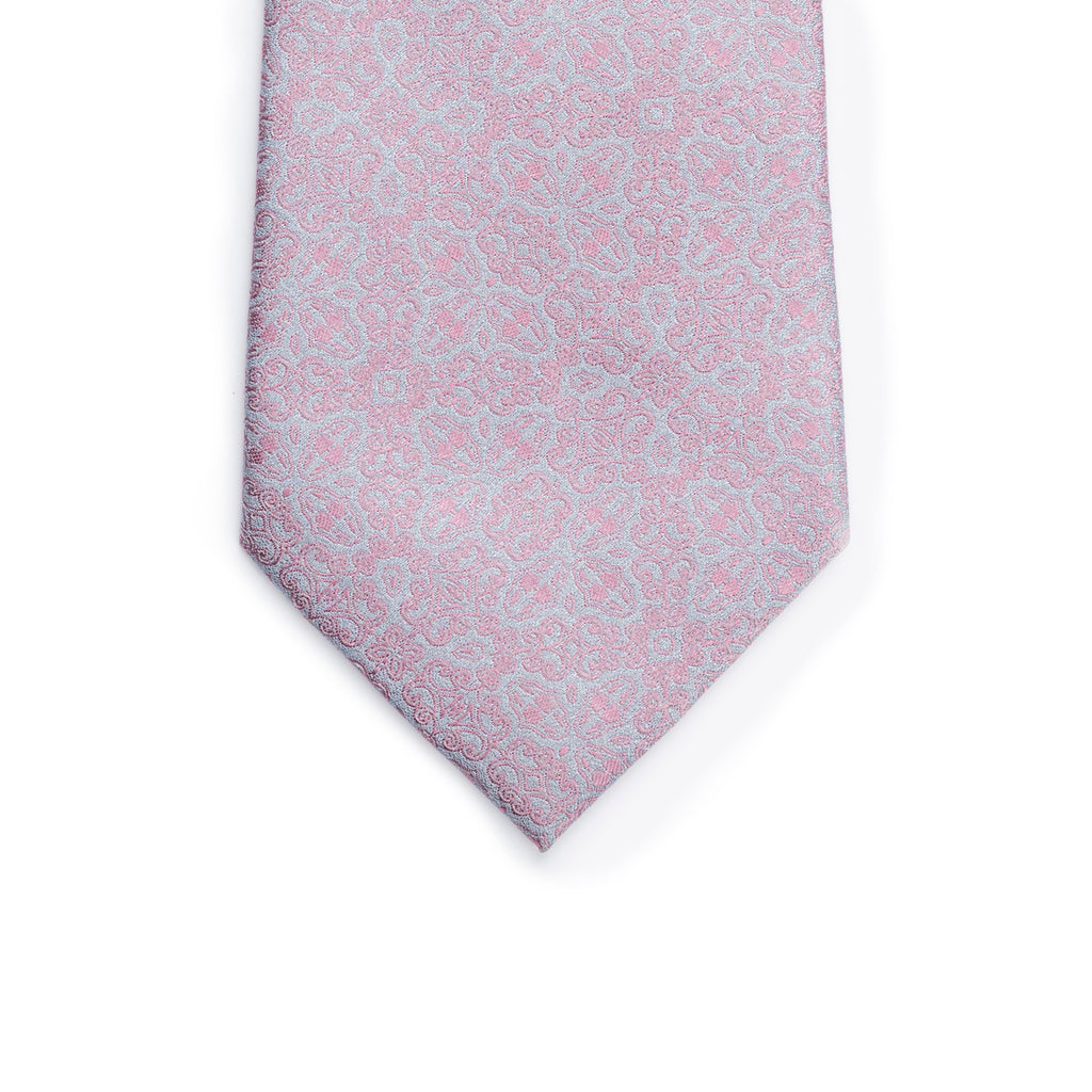 Pink Floral Tie