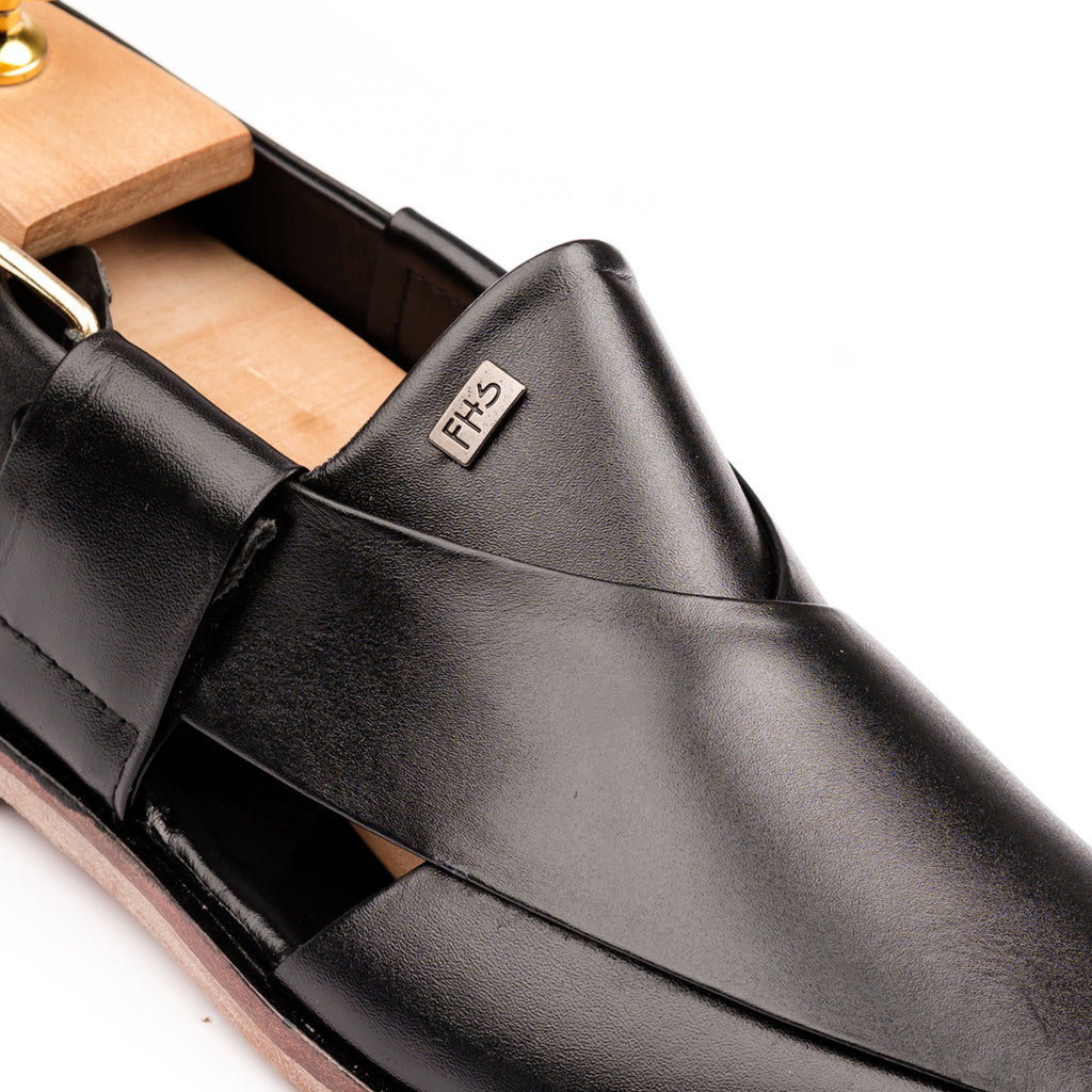 Legacy Peshawari Sandals - Black