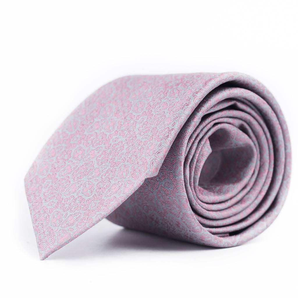 Pink Floral Tie