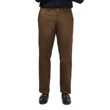Load image into Gallery viewer, Slim Fit Brown Chinos