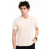 Urban V-Neck T-shirt - Beige