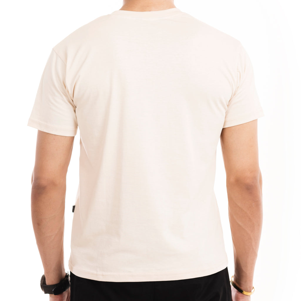 Urban V-Neck T-shirt - Beige