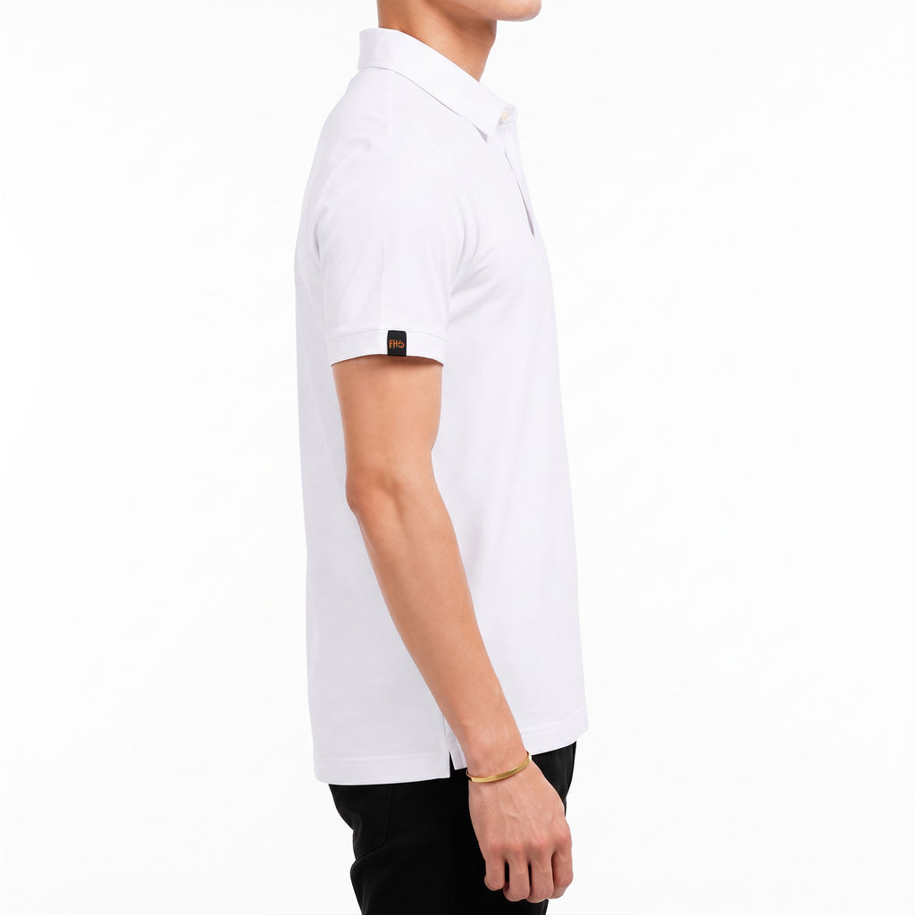 Prime Jersey Polo - White