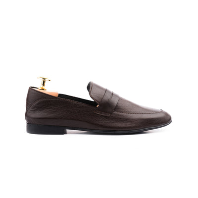 Full Grain Comfort Loafers - Brown