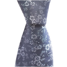 Load image into Gallery viewer, Smart Navy Floral Tie