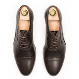 Classic Cap-Toe Oxfords - Dark Brown