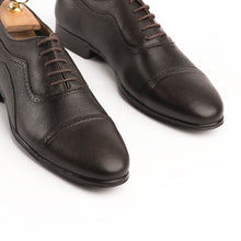 Load image into Gallery viewer, Classic Cap-Toe Oxfords - Dark Brown
