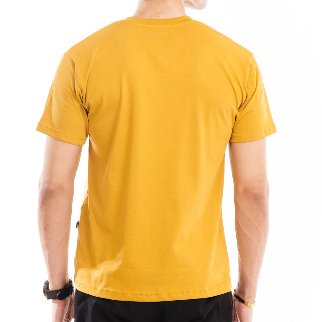 Urban V-Neck T-shirt - Mustard