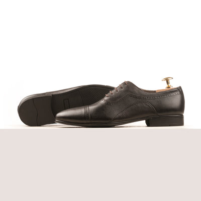 Classic Cap-Toe Oxfords - Dark Brown