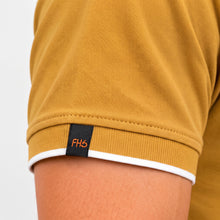 Load image into Gallery viewer, Jacquard Collar Polo - Mustard