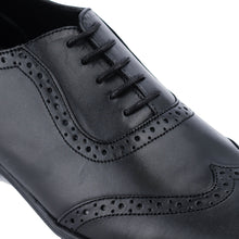 Load image into Gallery viewer, Full Brogue Oxfords-Black