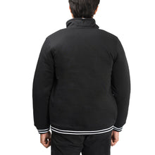 Load image into Gallery viewer, Contrast Ribbed Jacket-Black