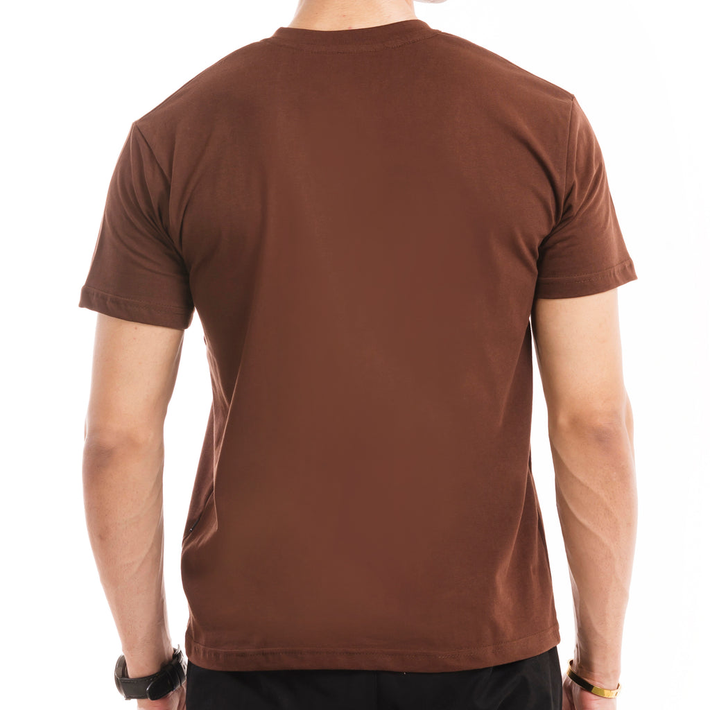 Urban V-Neck T-shirt - Brown