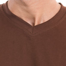 Load image into Gallery viewer, Urban V-Neck T-shirt - Brown