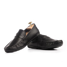 Load image into Gallery viewer, Premium Penny Moccasins - Black
