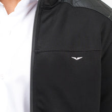 Load image into Gallery viewer, Contrast Ribbed Jacket-Black